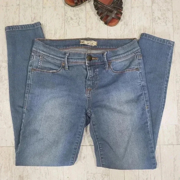 Free People Cropped Skinny Jeans - Picture 1 of 5